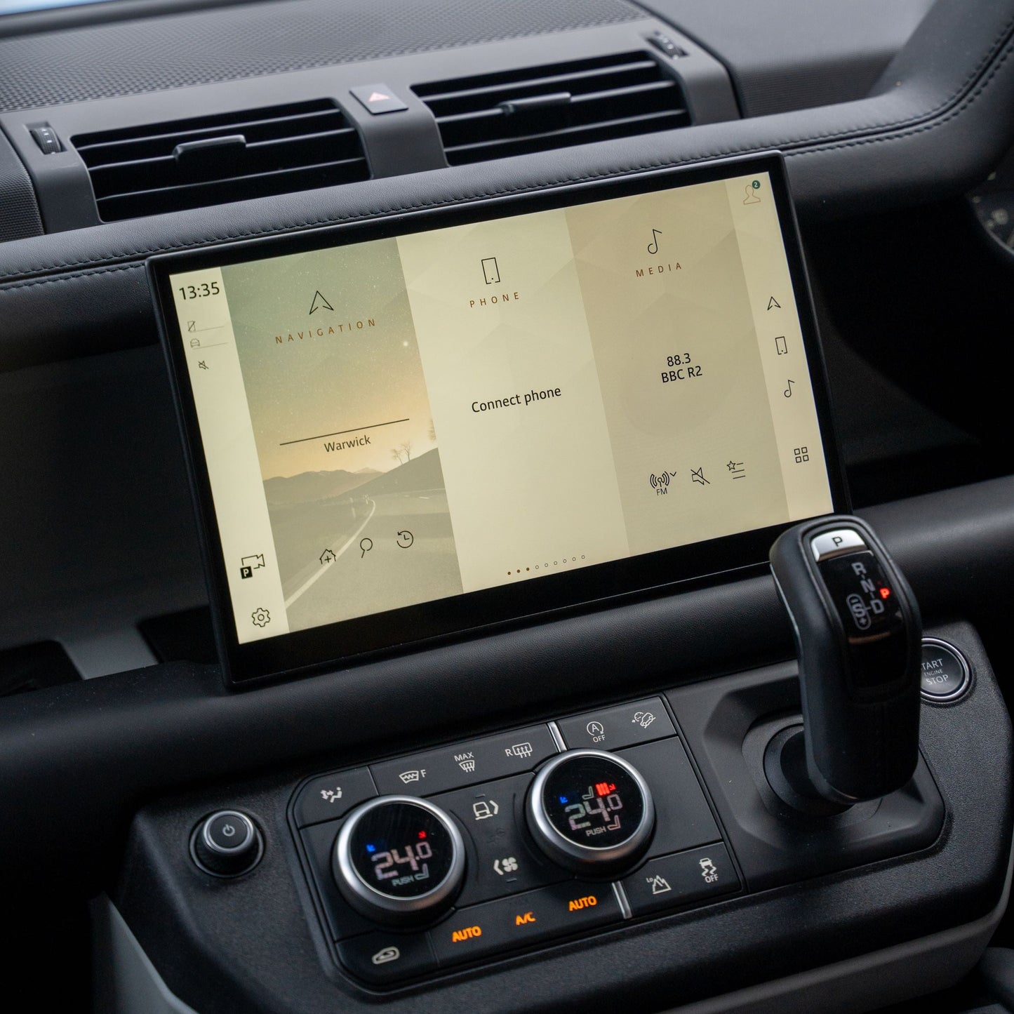 Land Rover Defender Car Touchscreen Protector