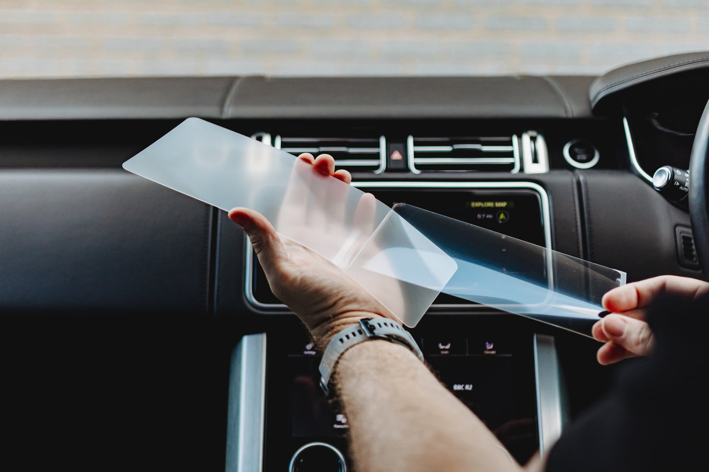 Range Rover (2018-2022) Screen Protector UK | Tempered Glass | CTSP